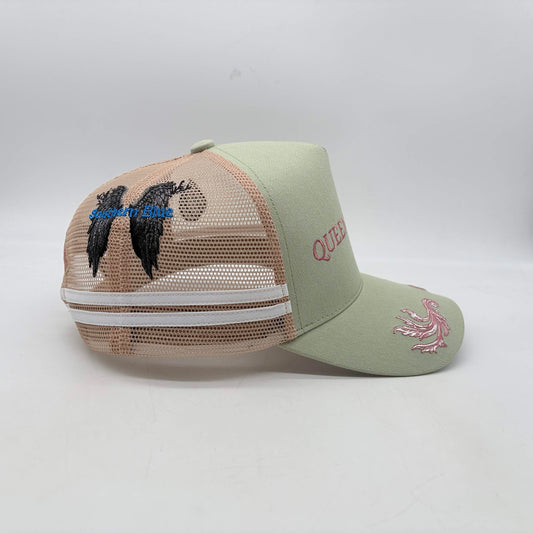 Queen of Rain Trucker Hat - Southern Blue X Trucker Lid Co
