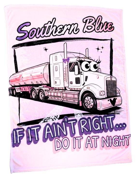 Kenworth Southern Blue Kids Blanket
