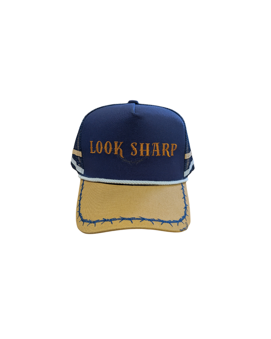 Look Sharp Trucker Hat - Southern Blue X Trucker Lid Co