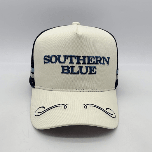 The Look Trucker Hat - Southern Blue X Trucker Lid Co - Southern Blue