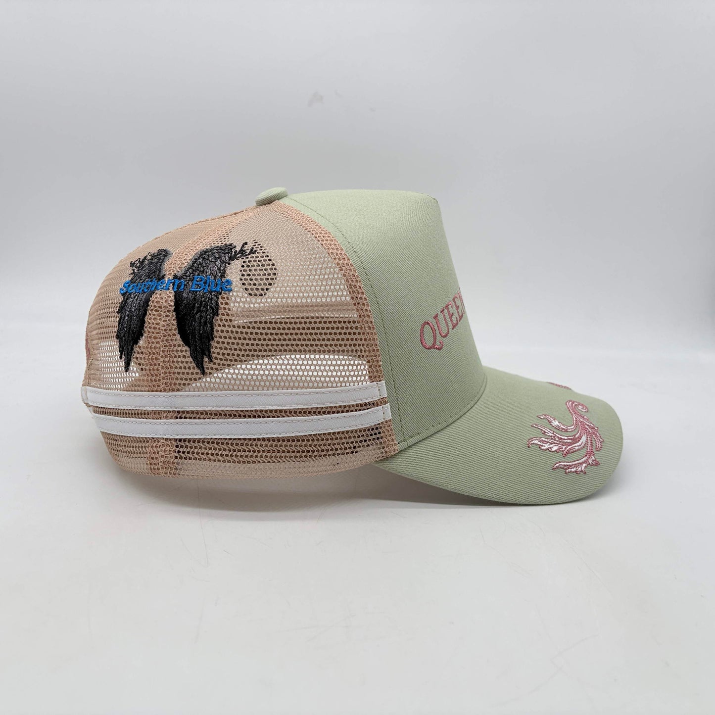 Queen of Rain Trucker Hat - Southern Blue X Trucker Lid Co