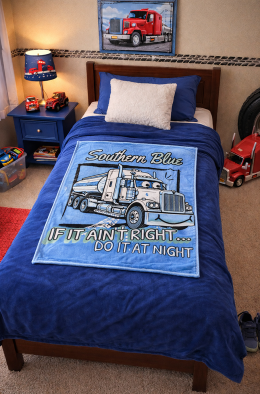 Western Star Southern Blue Kids Blanket