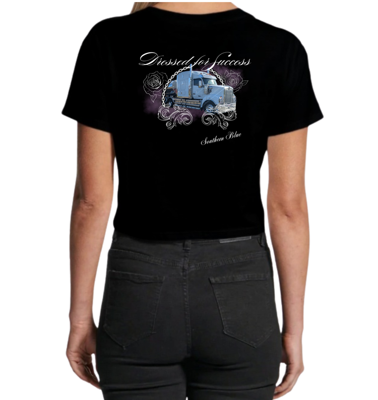Dressed for Success Cropped T-Shirt
