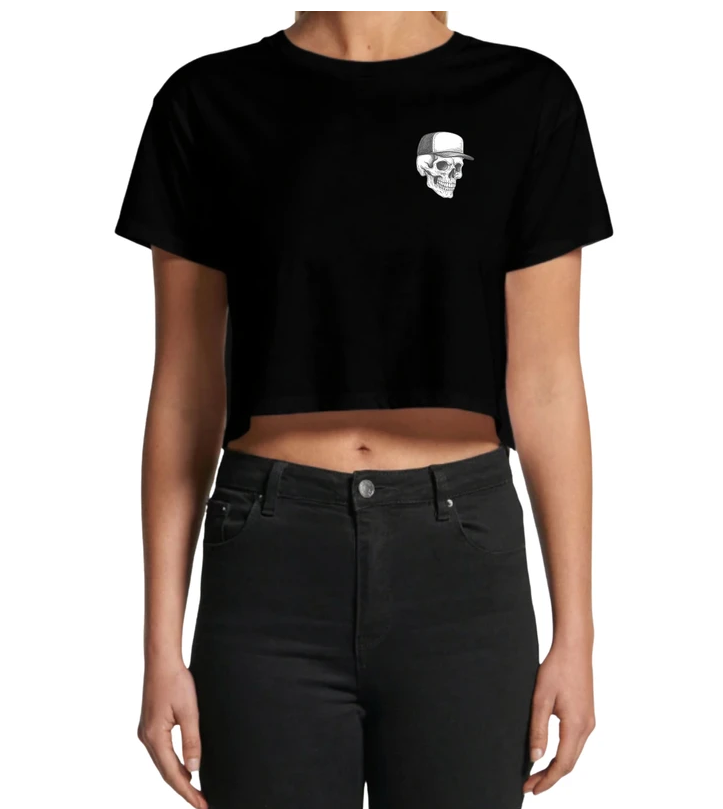 Look Sharp Cropped T-Shirt