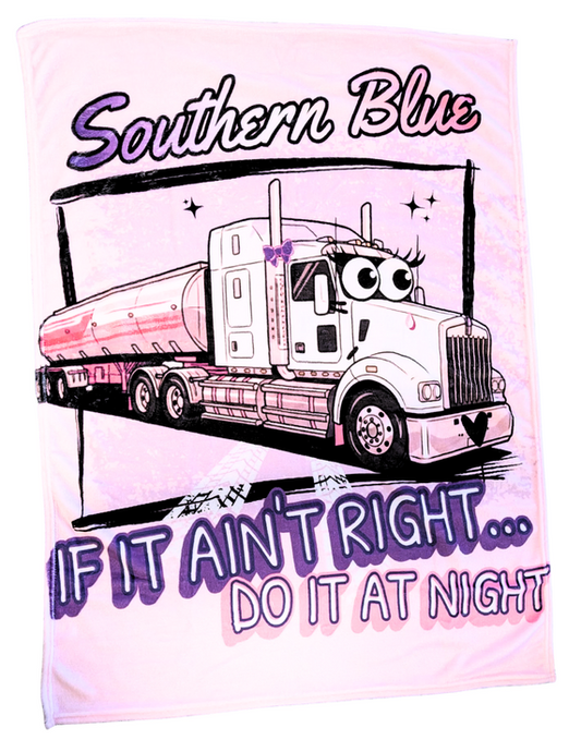 Kenworth Southern Blue Kids Blanket