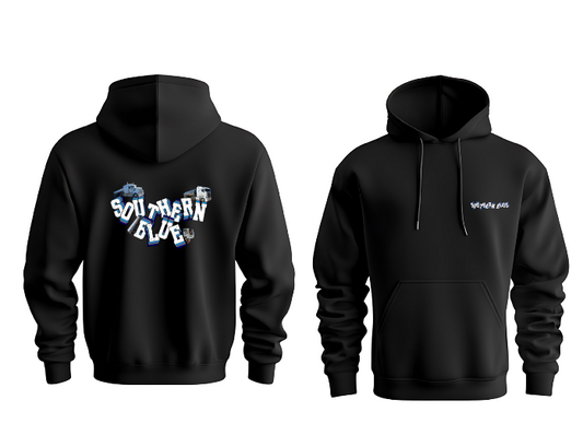 Southern Blue Fleet of trucks. Kids clothing range