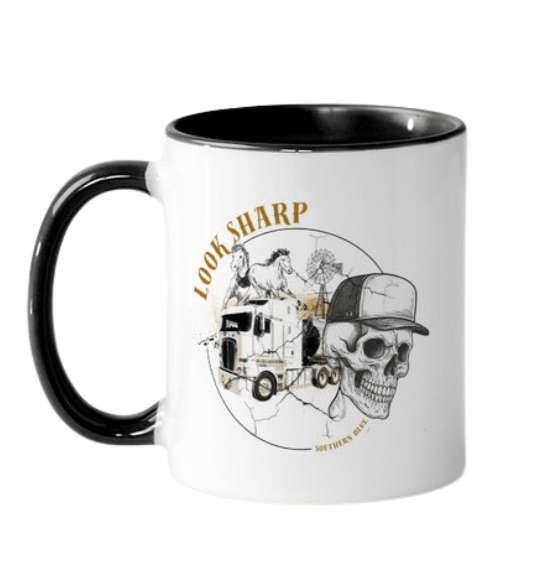"Look Sharp" Mug - Southern Blue