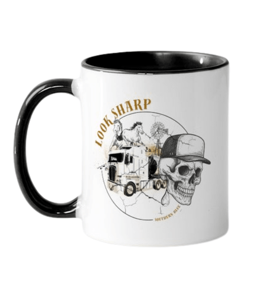 "Look Sharp" Mug - Southern Blue