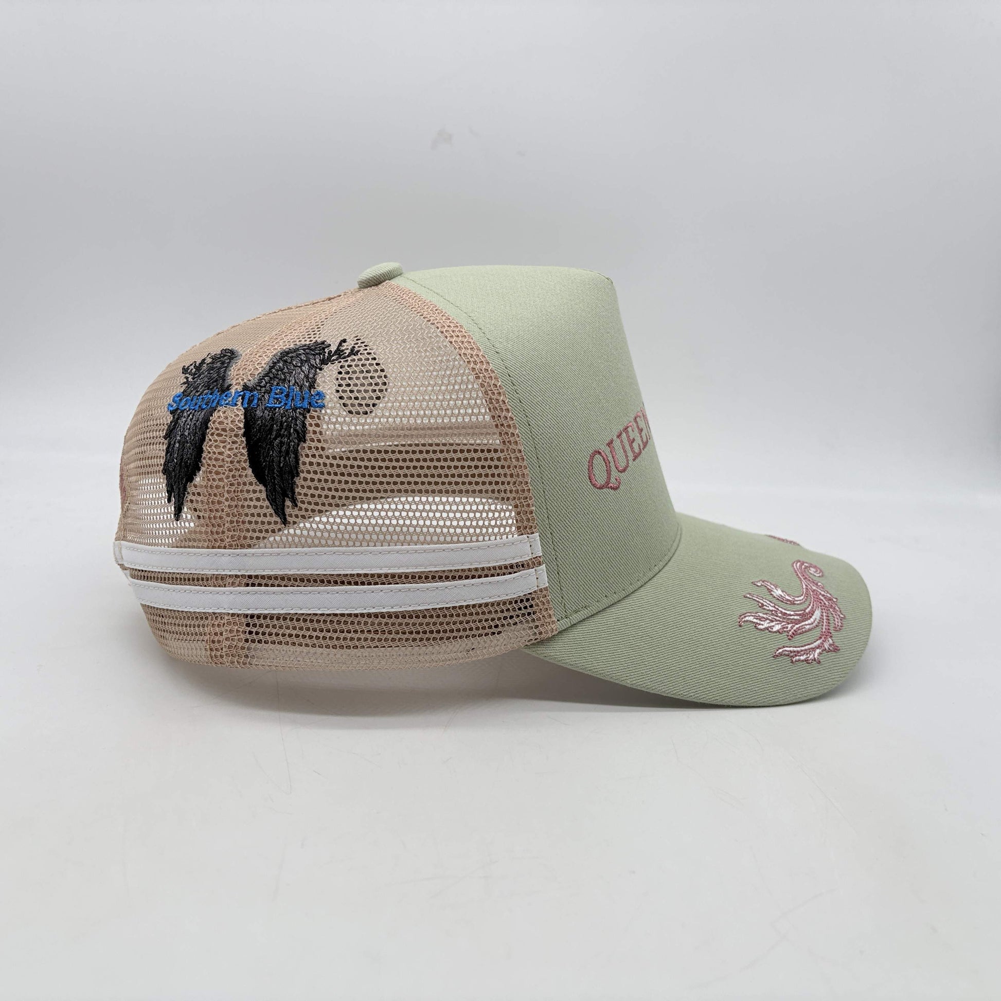 Queen of Rain Trucker Hat - Southern Blue X Trucker Lid Co - Southern Blue