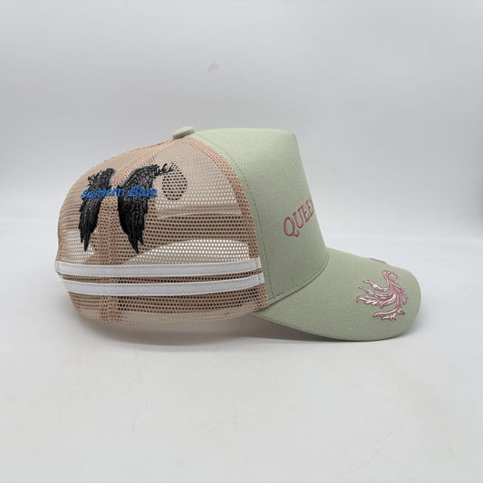 Queen of Rain Trucker Hat - Southern Blue X Trucker Lid Co - Southern Blue