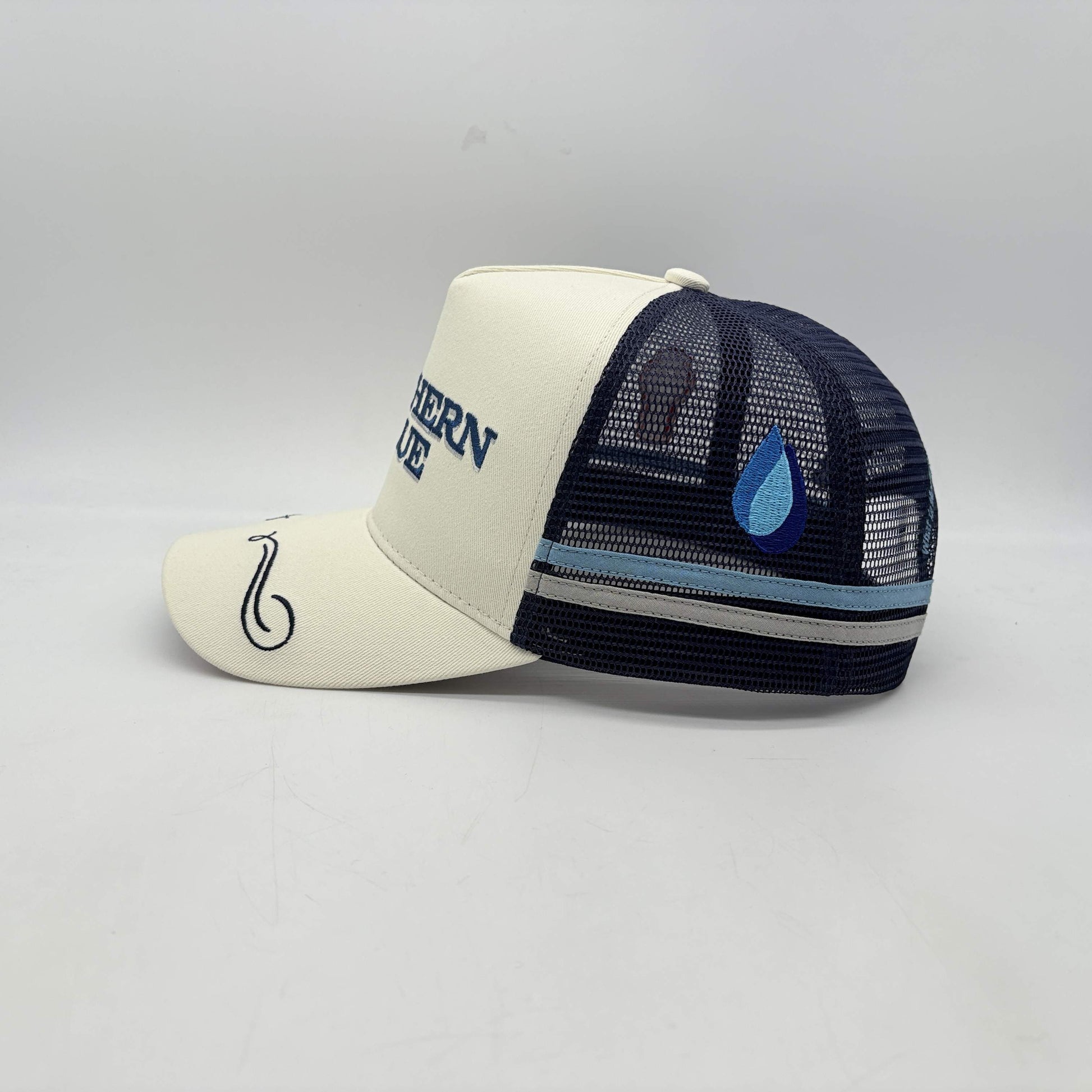 The Look Trucker Hat - Southern Blue X Trucker Lid Co - Southern Blue