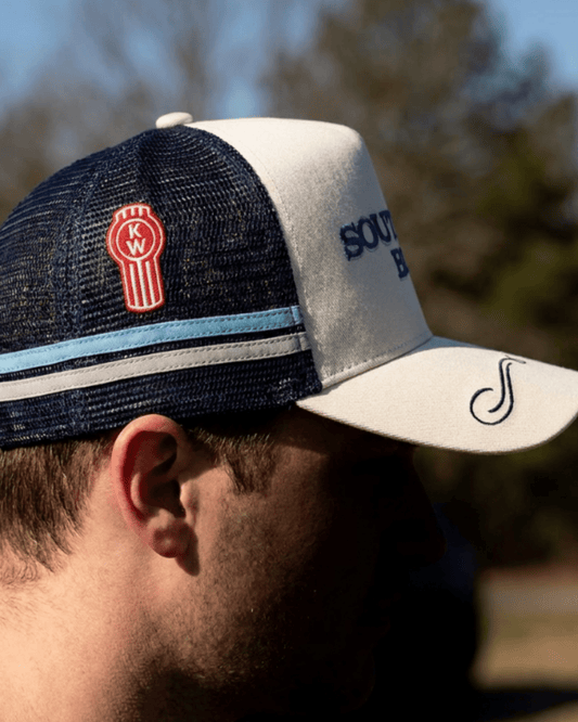 The Look Trucker Hat - Southern Blue X Trucker Lid Co - Southern Blue
